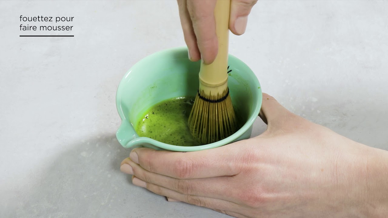 COMMENT FAIRE UN MATCHA LATTE