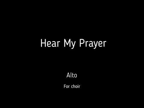 Choir/Chór M. Hogan - Hear My Prayer - Alto + score
