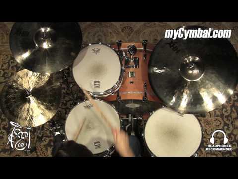 Sabian 16" HHX Studio Crash Cymbal - Brilliant - 1024g (11606XB-1042816P)