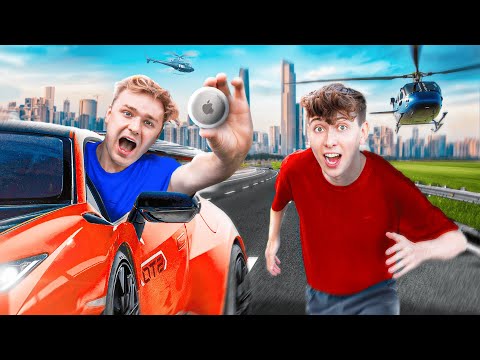 Extrem AIRTAG FANGEN in Lambo (mit Finnel)