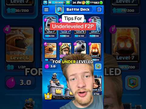 F2P tips for climbing ladder #clashroyale #clashroyaleshorts #supercell