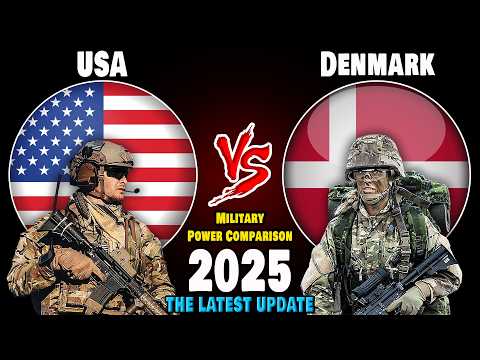 USA vs Denmark Military Power Comparison 2025 | Denmark vs USA Military Power 2025