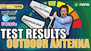 ✅Test Results! Waveform's New 5G DualPlus Duo! T-Mobile AT&T Verizon- MIMO Outdoor Cellular Antenna
