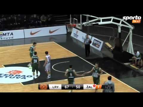Eurolygos jaunių krepšinio turnyro finalas. Lietuvos rytas" - „Žalgiris". 20130126