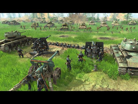 3,000 Elite Russians Charge Finland Trench Defenses... - Call to Arms: Gates of Hell Mod