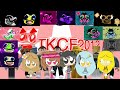 TKCF2012 OS Kill Screen With 5 Landmark Humans And 11 Klasky Csupo Effects