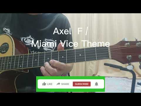 Axel F / Crazy Frog ( Guitar Tutorial )