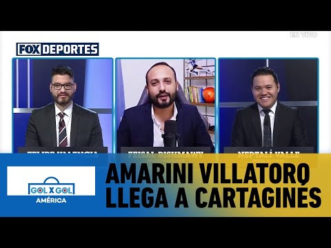 😎⚽ NEW ERA AT CARTAGINÉS! Amarini Villatoro arrives in Costa Rica | GolXGol