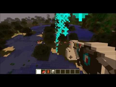 Minecraft dubstep gun mod!