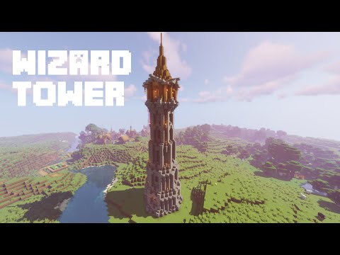 Minecraft Wizard Tower Timelapse!