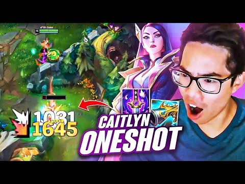 My Caitlyn build can literally kill people in 0.00s
