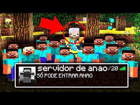 Invadindo servidores estranhos de Minecraft...