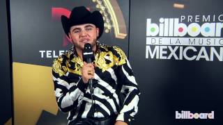 Gerardo Ortiz backstage Q&amp;A at the Billboard Mexican Music Awards 2013