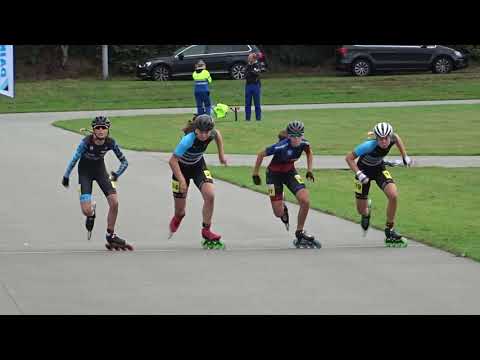 One lap 1/2 final 2 jun b ladies  - Daikin NK Inlineskaten 2020