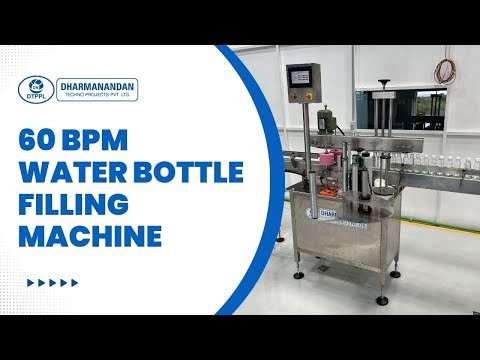 24BPM Packaged Drinking Water Filling Machine