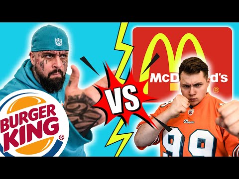 NO BEEF Battle 👊 ESKALIERT 💥 McDonalds VS Burger King - Die SCHLACHT