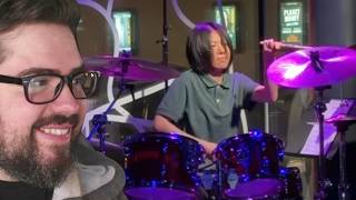 YOYOKA - Improvised Jazz Drum Solo  | Music Teacher Reacts
