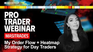 My Order Flow + Heatmap Strategy for Day Traders - MasiTrades Pro Trader Webinar