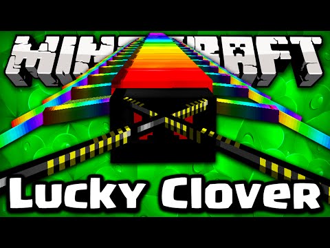Minecraft - LUCKY CLOVER RAINBOW CENTIPEDE CHALLENGE GAMES! (Mythical Creatures / Lucky Clover Mod)