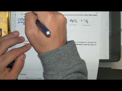 Pre-Lab Overview for Lab Task #3- Molar Volume of Hydrogen Gas