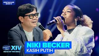 Download lagu NIKI BECKER - KASIH PUTIH (GLENN FREDLY) | SPEKTA 5 – Indonesian Idol 2026 mp3