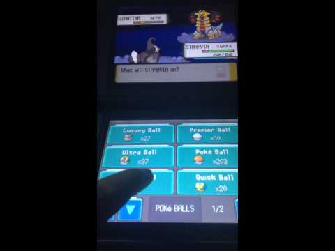 Pokemon diamond (who says you need a master ball or ultra ball)