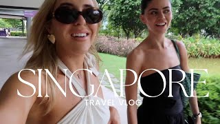 Girls Trip To Singapore Vlog - Marina Bay Sands, Gardens By The Bay, Singapore Food, Hawker Markets