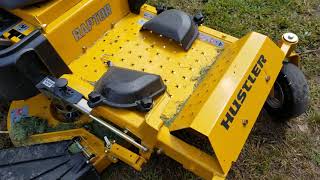 Review of a Hustler Raptor 42 inch 2020