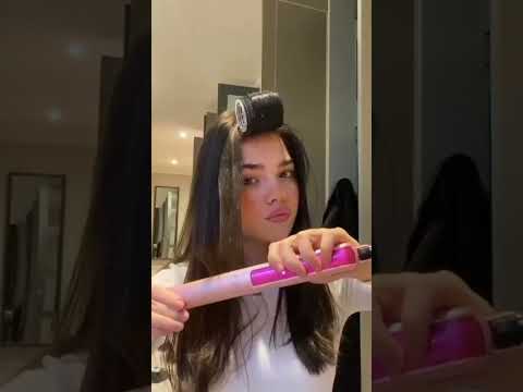 Curtain bangs tiktok compliation