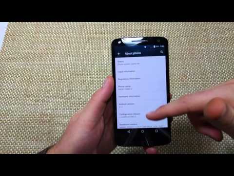 Motorola Droid TURBO 2 How to enable Developer Options to turn on USB Debugging X Force