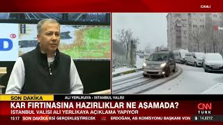 VALİLİK AÇIKLADI İSTANBULDA KAR TATİLİ
