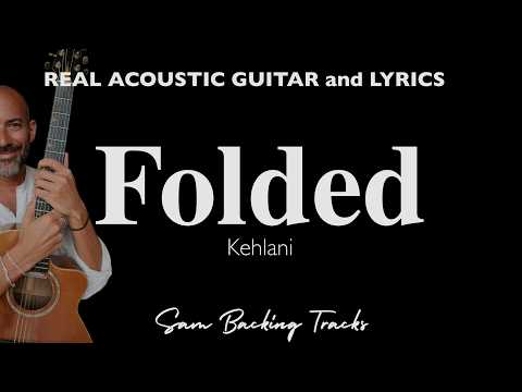 Folded - Kehlani (Acoustic Karaoke | Original Key)