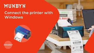 Connect the printer with Windows 