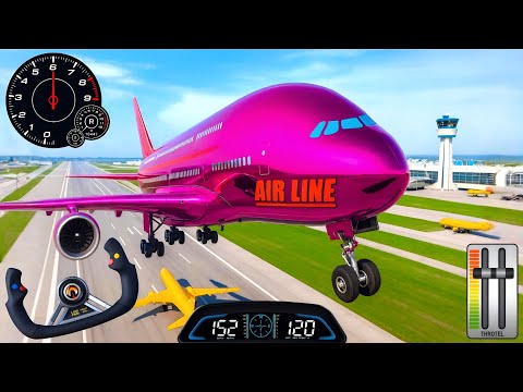 Unexpected Flight Emergency 🚨 City Airport Landing Challenge | Android Gameplay
