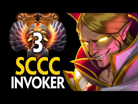 TOP 3 MMR CHINA SCCC INVOKER vs STORM SPIRIT MID | CRAZY GAME 22 KILLS | Dota 2 Invoker