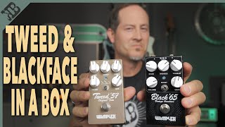 Video thumbnail for NEW Wampler 'Amp in a Box' Pedals! | Tweed 57 & Black 65 | Gear Corner by Kris Barocsi