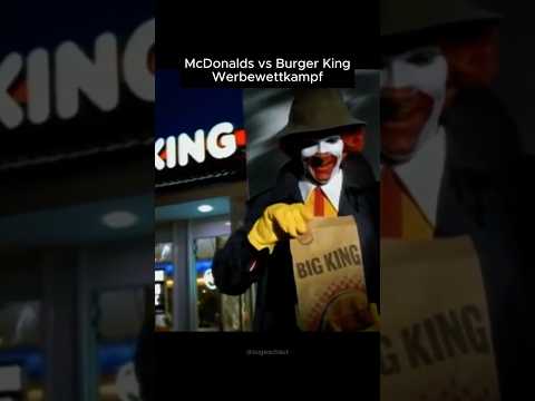 McDonalds vs Burger King 🍔😂 #mcdonalds  #burgerking  #wissen