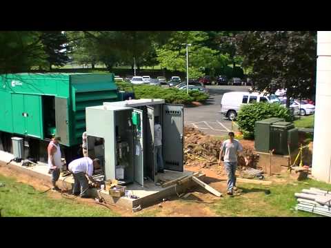 500KW Generator Installation 27 Day Time Lapse
