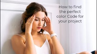 How to find the color code you want for your project!!!