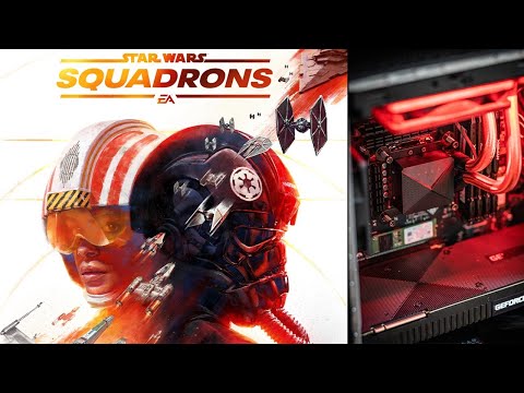 PC Star Wars: Squadrons gameplay in 4k HDR