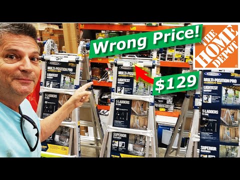 Home Depot Labor Day Sale Werner Ladder 50% Off TOOL DEAL