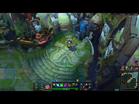 Sona and Caitlyn vs Brand and Tristana League of Legends