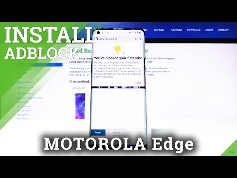 How to Block Advertisements in Motorola Edge – Install AdBlock