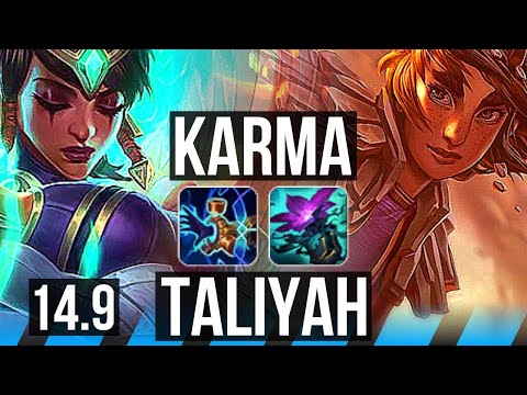 KARMA vs TALIYAH (MID) | 3/1/9 | KR Master | 14.9
