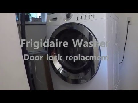 Frigidaire washing machine ATFB diagnostic and repair - door lock 131763202