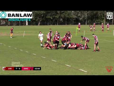 2019 NHRU Premier 3 - Round 15 Highlights - University v Singleton