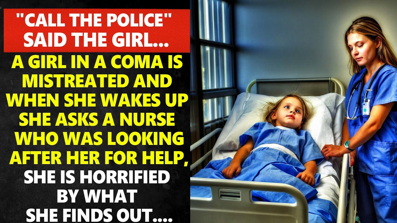 "CALL THE POLICE" A GIRL IN A COMA IS MISTREATED AND WHEN SHE WAKES UP, SHE ASKS THE NURSE FOR HELP
