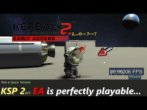 Kerbal Space Progam 2 in Early Access be like ─ Does it worth your money?