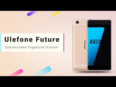 Ulefone Future Smartphone - Unlock in 0.2s To Use Right Side-Mounted Fingerprint Scanner