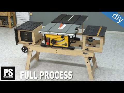 Making the Folding Workstation from start to finish